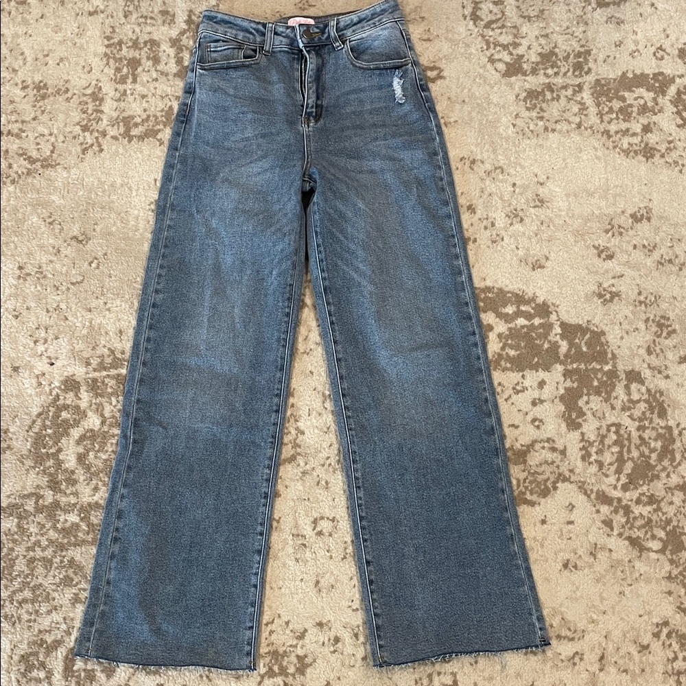 Pink Lily Straight Leg Jeans
